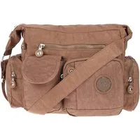 Christian Wippermann Umhängetasche Damen Handtasche Crinkle Nylon Umhängetasche Schultertasche Tasche (1 tlg)