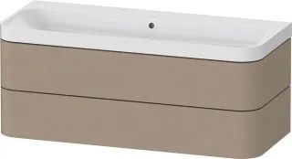 Duravit Happy D.2 Plus c-shaped Set wandhängend Leinen 1175x490x480 mm - HP4349N75750000 HP4349N75750000