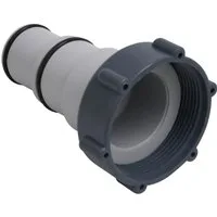 vidaXL Planenaufroller, Adapter für Poolschlauch 2 Stk. Kunststoff