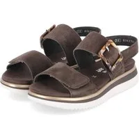 Remonte Remonte D1J62-25 Damen Rauleder brown Sandalette