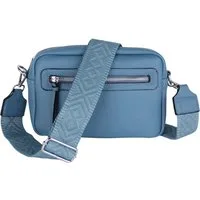 MIRROSI Umhängetasche Damen, Veganleder Crossbody Tasche Bag, Schultertasche (inkl. 1 Münzbeutel und 2 Wechselgurte, 26x16x8cm (BXHXT), gemusterten & verstellbaren Schulterriemen