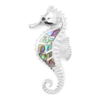 Seepferdchen Anh?nger aus 925 Silber