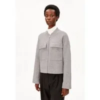Armedangels Cardigan BOMBER Strickjacke aus Bio-Baumwoll Mix (Blousonkragen, Loose Fit)