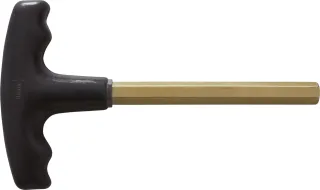 KS Tools BRONZEplus Innensechskant-Winkelstiftschlüssel mit T-Griff - 963.1572
