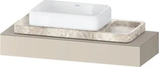 Duravit Qatego Konsole Taupe Supermatt 1200x480x170 mm - QA4699083830000 QA4699083830000