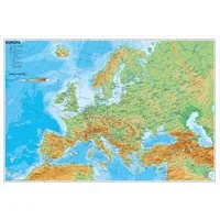 STIEFEL Poster Europa physisch, 95 x 66 cm
