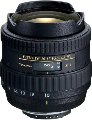 Tokina AT-X Fisheye 10-17mm 1:35-45 DX [für Canon] schwarz