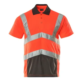 MASCOT Anadia Polo-Shirt SAFE YOUNG Hi-vis Rot / Dunkelanthrazit Hi-vis Rot / Dunkelanthrazit L - 50117-949-A49-L