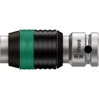 Zyklop-Verbindungsteil 8784 A1,1/4", Adapter chrom/schwarz, für 1/4" Sechskant-Bits