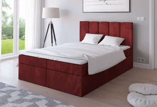 Boxspringbett Schlafzimmerbett CLAMOR 180x200cm inkl.Bettkasten