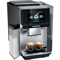 SIEMENS Kaffeevollautomat EQ700 integral TQ717D03, Cold Brew, intuitives 5" TFT-Display, App, aromaSelect, 30 Favoriten, autom. Dampfreinigung, edelstahl