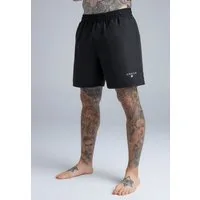 Siksilk Badeshorts SikSilk Herren Schwarz Swim Shorts