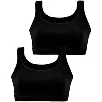 petite fleur by Lascana Bustier (2 Stück) Cup A/B-C/D aus elastischer Baumwoll-Qualität