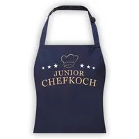 Youth Designz Kochschürze Kinder Schürze Junior Chefkoch Print Grillschürze Statement Geschenk, mit lustigem Spruch & Logo Aufdruck für Jungen & Mädchen