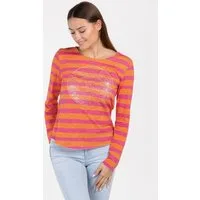 Key Largo Longsleeve WLS HAPPINESS round (1er)
