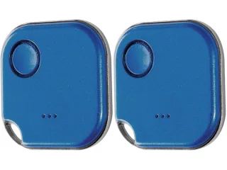SHELLY Bluetooth Schalter u. Dimmer, Blu Button1, Plug&Play, blau, 2er Set