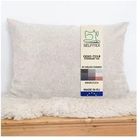 Selfitex Dekokissen 60x80 / 80x80 inkl. Füllkissen, große Farbauswahl, für Couch, Sofa und Bett