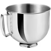 OSTWOLKE Küchenmaschinenschüssel Edelstahl Rührschüssel für KitchenAid Tilt-Head Standmixer 4,8L, Edelstahl, Für 4,3 L, 4,7 L und 4,8 L Küchenmaschinen mit kippbarem Motorkopf