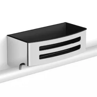 Avenarius Schwammkorb 222x67x112 mm; mit Einsatz schwarz, Serie Körbe, 9014035010 9014035010