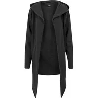 URBAN CLASSICS Strickjacke Urban Classics Herren Long Hooded Open Edge Cardigan (1-tlg)