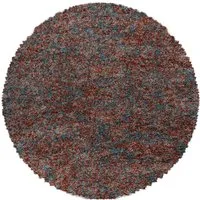 Carpettex Hochflor-Teppich Meliert Design, Rund, Höhe: 30 mm, Teppich Meliert Design Teppich Wohnzimmer versch. farben und größen