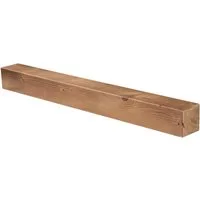 Levandeo® Wandregal, levandeo Wandregal Holz Massiv 100x10cm Eiche Farbig Wandboard Regal