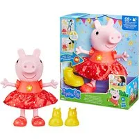 Hasbro Stehpuppe Peppa Pig, Peppas Matschepfützen-Party, mit Funktionen