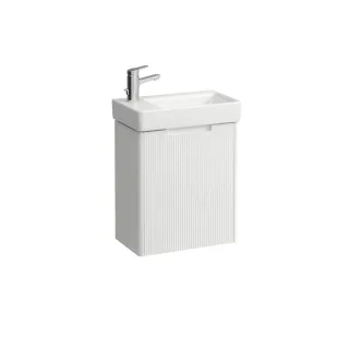 LAUFEN Möbel-Set PRO S SET JUNA 280x480x607 Hl li m.Ül 1 Tür m. Griffm. we/sp.col, H8659669901041 H8659669901041