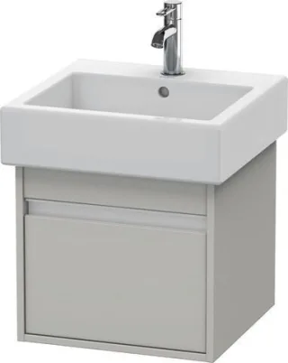 Duravit Ketho Waschtischunterbau wandhängend Betongrau Matt 450x440x410 mm - KT668500707 KT668500707
