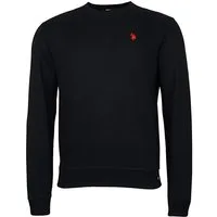 U.S. Polo Assn. Sweatshirt Sweater Pullover mit Stickerei (1-tlg)