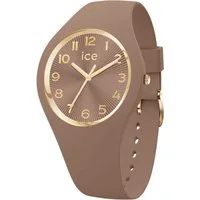 ice-watch Quarzuhr ICE champagne 025252, Armbanduhr, Damenuhr, Silikonarmband, analog