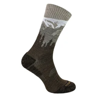 Herren Damen Leichte Performance Crew Merinowollsocken | Trekkingsocken