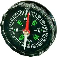 RACEL Kompass Kompass Mini Taschenkompass 4,5 cm Outdoor Wandern Navigation, Kompakt & zuverlässig