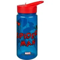 Spiderman Trinkflasche 500 ml Getränkeflasche für Schule Sport Freizeit und Ausflug