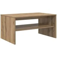 vidaXL Couchtisch Couchtisch Artisan-Eiche 80 x 50 x 40 cm Holzwerkstoff (1-St)