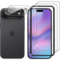 MSM Displayschutzglas 2X Schutzglas (Display + Kamera) für Apple iPhone 17 Air Panzerfolie