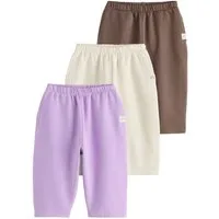 Next Jogginghose Barrel Leg Jogginghosen, 3er-Pack (3-tlg)
