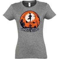 Youth Designz T-Shirt Namaste Witches Damen Shirt mit lutsigem Frontprint