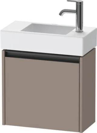 Duravit Ketho.2 Waschtischunterbau wandhängend Basalt Matt 484x238x440 mm - K25072R43430000 K25072R43430000