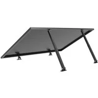 Kseng Solarmodul Solarpanel Halterung für Flachdach 10–35° Verstellbarer winkel, Edelstahlschrauben Inklusive