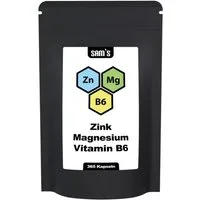 SAM'S Zink + Magnesium + Vitamin B6 Kapseln, 365 St.