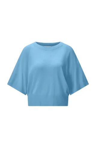 Rich & Royal - Basic Wide SLVS Raglan Seamless sailor sky - Gr. - S