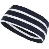 modAS Stirnband Unisex 2535 Kopfband Maritim Kinder und Erwachsene zweilagig Baumwolle Streifen & Unifarben, leichter Tragekomfort, Formstabil & Pflegeleicht