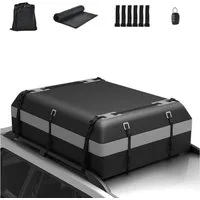 COSTWAY Dachbox Universelle, 600L faltbare Gepäckbox