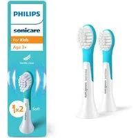 Philips Sonicare Aufsteckbürsten For Kids, für Milchzähne geeignet, ab 3 Jahren, für jedes Sonicare Handstück