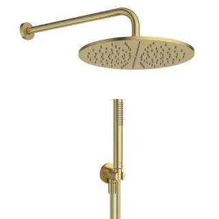 Ideal Standard Armaturen-Paket 01 Idealrain Brushed Gold, BD825A2 BD825A2