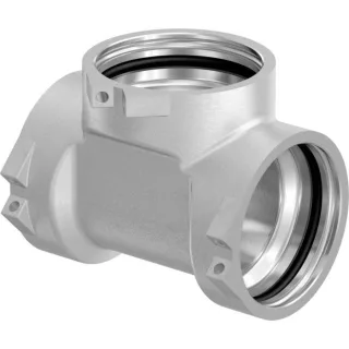 Uponor T-Stück 1029143 RS 3, Messing verzinnt