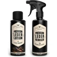 URBAN FOREST Sparset Leder Reiniger +Leder Lotion 2 x 500ml Lederpflegeset (2 St)
