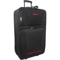 vidaXL Koffer, Reiseset Kofferset 5-teilig Schwarz