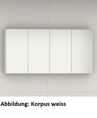 Artiqua Variabler Spiegelschrank, Graphit Struktur quer, 070-SDV-4-401 070-SDV-4-401